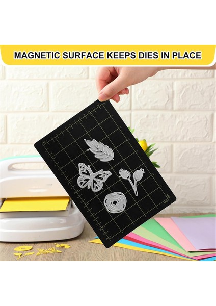 2pcs 9x6 Inç Manyetik Kesme Mat Izgarası Manyetik Aralayıcılar Kabartma Makinesi Die Mat Kesim Manyetik Aracılar A (Yurt Dışından) fırsatları