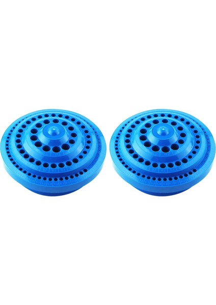 2 Adet Matkap Ucu Depolama Çantası Standı Yuvarlak Şekil Sert Plastik Kap Ev Aracı (Yurt Dışından)