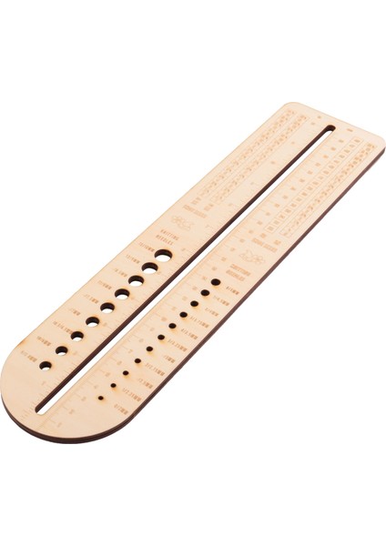 Örme Iğne Göstergesi Tığ Işi Boyutu Ölçüm Cetveli Dokuma Aracı Iğne Ölçüm Aracı (Yurt Dışından) indirimleri