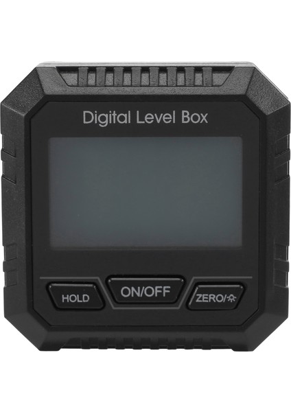 Dijital Protraktor Eğim Kometre Seviye Ölçer Gonyometre Ölçüm 90 Derece Ekran Incinometre-Black (Yurt Dışından)