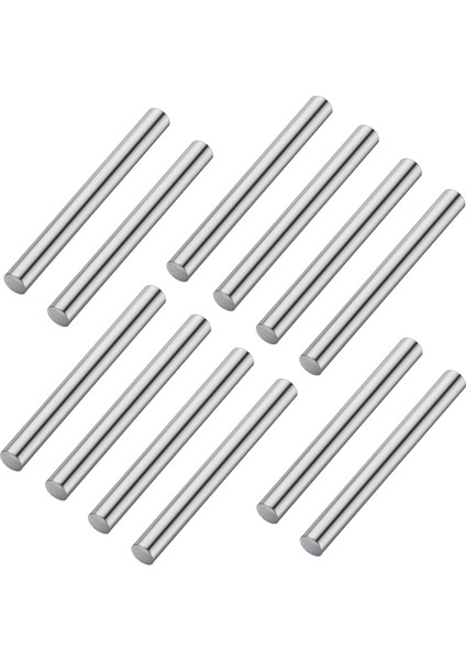 12 Pcs Çinko Çubuk Çinko Metal Anot Okul Için Iyi Iletkenlik Pürüzsüz Yüzey Bilimsel Deney Araştırması (Yurt Dışından)