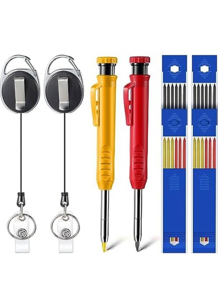 Geri Çekilebilir Stand, Geri Çekilebilir Çekme Kalem Tutucusu ile Mekanik Ahşap Kalem, Ağaç Işleme Mimarları Için Harika (Yurt Dışından)