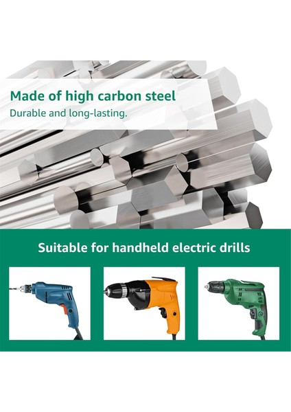 Matkap Pres Matkapı Için Kare Delik Matkap Bit Adaptörü, Matkap Pres Için Yüksek Manganez Çelik Zıvana Bağlantısı (Yurt Dışından) fiyatları