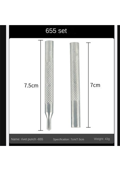 11 Parçalı Set 633/655/831/201 Perçin Taban Snap Düğme Taban Deri Deri Snap Düğme Seti (Yurt Dışından) modelleri