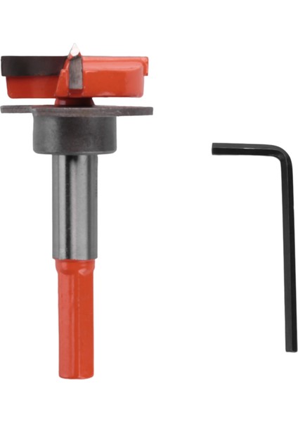 Menteşe Jig Matkap Kılavuzu Seti, Hex Saplama Ayarlanabilir 35MM Forstner Bit, Gizli Menteşe Sıkıcı Jig Matkap Kılavuzu (Yurt Dışından)