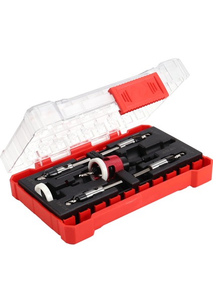 5 Adet Düşük Sürtünme Derinliği Durağı ile 5pcs Counterk Matkap Ucu Seti, Hss Konik Bitler 1/8 Inç, 9/64 Inç, 5/32INCH, 11/64INCH (Yurt Dışından) modelleri