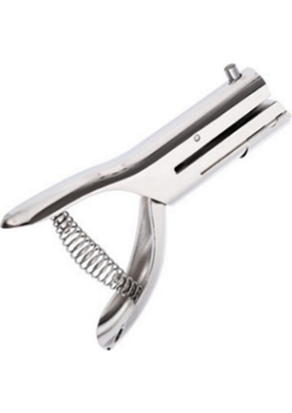 Tek Delikli Puncher 3mm Yuvarlak Delikli Puncher Taşınabilir Elde Taşınan Uzun Delik Puncher (Yurt Dışından) modelleri