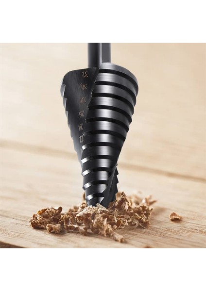 3pcs 4-32MM Hss Kobalt Adım Matkap Bit Seti Azot Yüksek Hızlı Çelik Spiral Metal Koni Üçlü Kısaltılmış Şafak Delik Kesici (Yurt Dışından) indirimleri