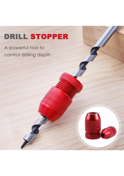 Matkap Bitleri Için Matkap Botu Durdurma Seti, Matkap Bit Derinliği Uygulanabilir Aralık 3/64INCH-3-16INCH, 15/64INCH-7/16INCH (Yurt Dışından) indirimleri