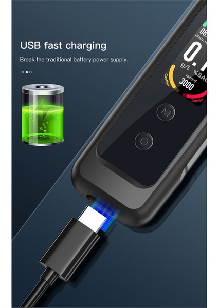 LED Ekran Ekran Bellek Fonksiyonu ile Temassız Alkol 50 Grup Kişisel Beyaz Veri Depolama (Yurt Dışından) fiyatları