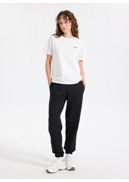 Siyah Kadın Eşofman Altı J5WL-EA7178