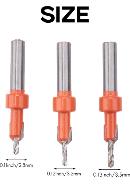 3 Pcs Counkink Matkap Bit Seti Ahşap Delik Matkap Bit Kereste Ahşap Çalışma Matkap Bitleri Ahşap Vida Kesici Için Hex Anahtarı (Yurt Dışından) fırsatları