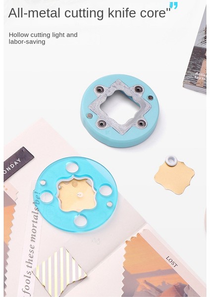 Kw-Trio Punch Dıy Craft Dole Puncher Scrapbooking Punches Maker Çocuk Scrapbook Kağıt Kesici Kabartma Daha Keskin C (Yurt Dışından) fırsatları