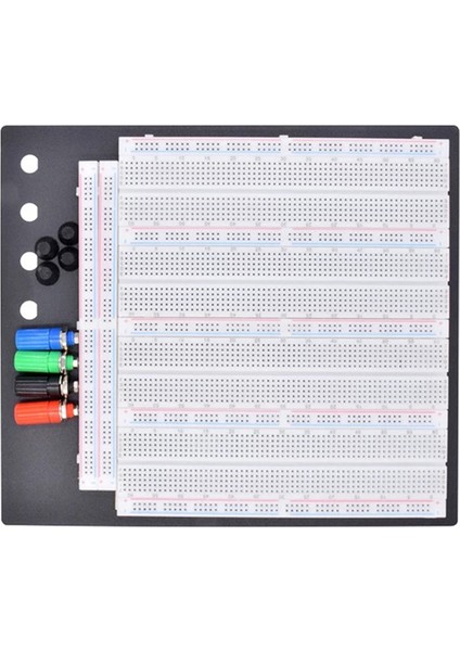 Kaynak Lehimsiz Breadboard Plakası 3220 Bağlantı Noktaları Test Devre Kartı ZY-208 4 Pcs 830 Puan (Yurt Dışından)