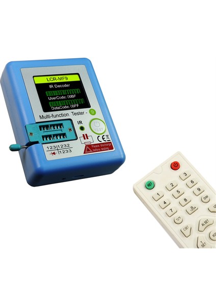 Transistör Test Cihazı Diyot Triot Kapasitans Direnç Ölçer 1.8 Inç Lcr Metre Npn Pnp Mosfet Tester Tft Grafik Ekran (Yurt Dışından) fiyatları