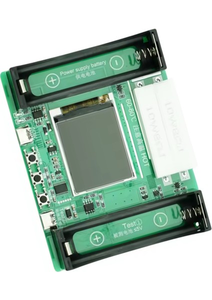 18650 Typ-C LCD 1 Kanallı Ekran Pil Kapasite Test Cihazı Mah Lityum Dijital Pil Algılama Modülü (Yurt Dışından) fırsatları