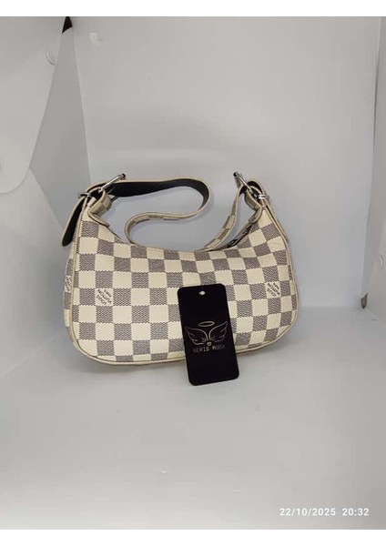 Kadın Desing Vizör Monogram Günlük Casual El Omuz Çanta 14X24CM modelleri