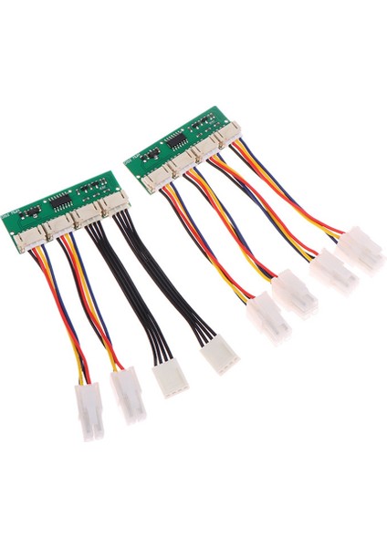 2pcs S19 S21 Fan Fan Faner Dummer 12V 4pin Fan Simülatör Emülatörü Antminer Için Özel S21 S19KPRO T21 Ks5 KS5PRO (Yurt Dışından) modelleri