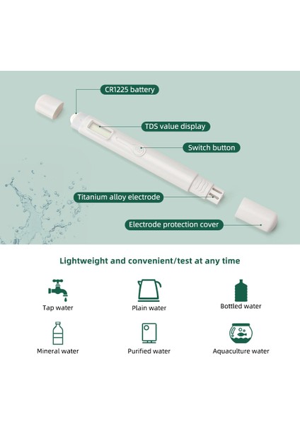 Tds METER0-9990PM Dijital Su Kalitesi Saflık Test Cihazı Test Kalemi Laboratuar Akvaryum Yüzme Havuzu Için Monitör (Yurt Dışından) indirimleri