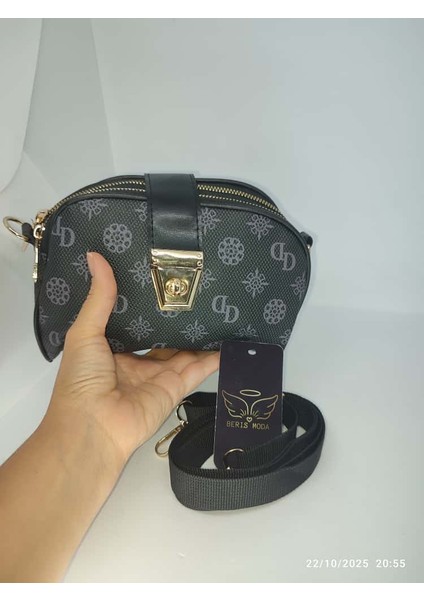 Kadın Monogram Dizayn Şık Tarz El Omuz Çanta 15X20 cm fiyatları