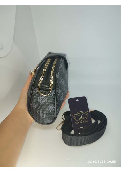 Kadın Monogram Dizayn Şık Tarz El Omuz Çanta 15X20 cm fırsatları