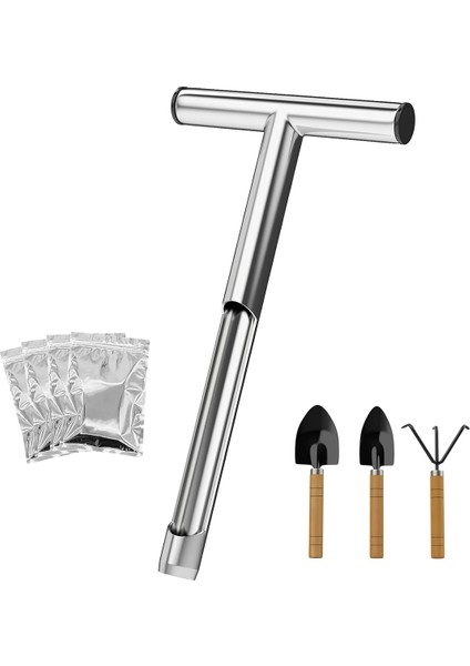 Toprak Örnek Probu, Çim Çiftliği Golf Sahası Için 12 Inç T Tarzı Saplı Toprak Prob Çubuğu, Toprak Örnesi Için Toprak Probları (Yurt Dışından)