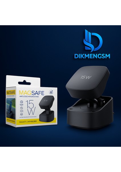 ⚙️ Subzero HR65 15W Vakumlu Magsafe Şarj Telefon Tutacağı | Güçlü Manyetik Tutucu ve Hızlı Kablosuz Şarj