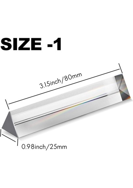 Optik Eşkenar Gökkuşağı Üçgen Prizma Cam Fizik Deneyleri Çocuklar Öğrenci Fotoğrafçılığı Üçgen Prizma (Yurt Dışından) fiyatları