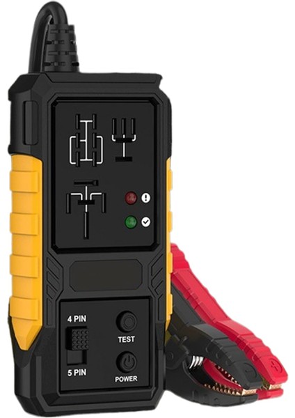 Hızlı Pil Testi Için Otomotiv Röle Test Cihazı, Araba Tanılama Aracı, 12V Yüksek Hassasiyet Devre Test Cihazı (Yurt Dışından)