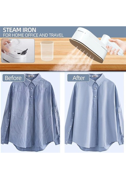 Dijital Ekranlı Taşınabilir Mini Buhar Demir 2&#39 Den 2 Kuru ve Islak Ütü El Tipi Giyim Vapur Küçük Demir Ab Fiş (Yurt Dışından) fırsatları
