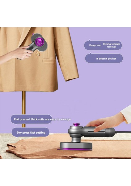 Taşınabilir El Tutulur Asma Ikmal Makinesi Mini Elektrikli Demir Ev Seyahat Kuru ve Islak Ütü Makinesi Ab Fiş (Yurt Dışından) modelleri