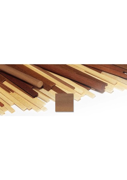 180127 Walnut Ahşap Çıta, 2X7X1000 Mm. 10 Adet
