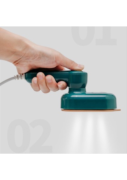 Mini Taşınabilir Demir El Taşınır Makinesi Ev Handlı Ütü Makinesi Dönen Katlanır Demir Eu Fiş (Yeşil) (Yurt Dışından) indirimleri