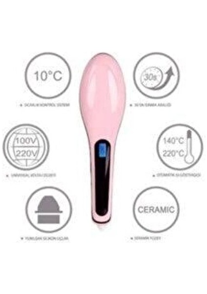 Fast Hair Straightener HQT-906 Saç Düzleştirici Tarak indirimleri