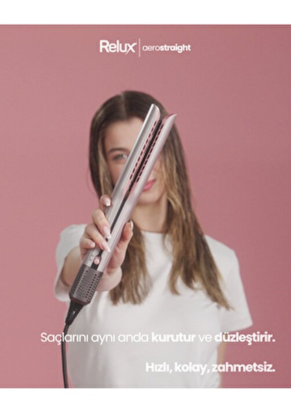 Rhs9000p Aerostraight Havalı Saç Düzleştirici