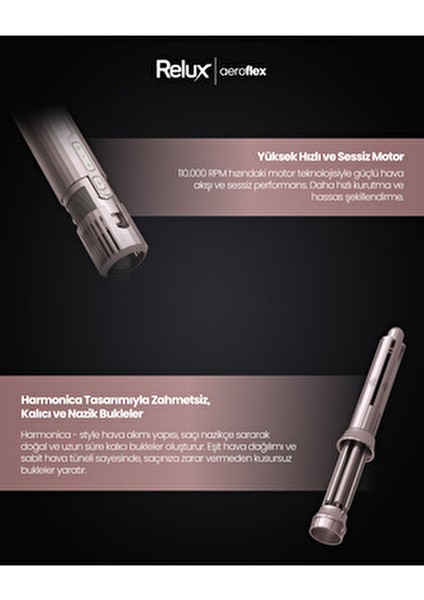 Rms9200p Aeroflex 6in1 Saç Şekillendirici