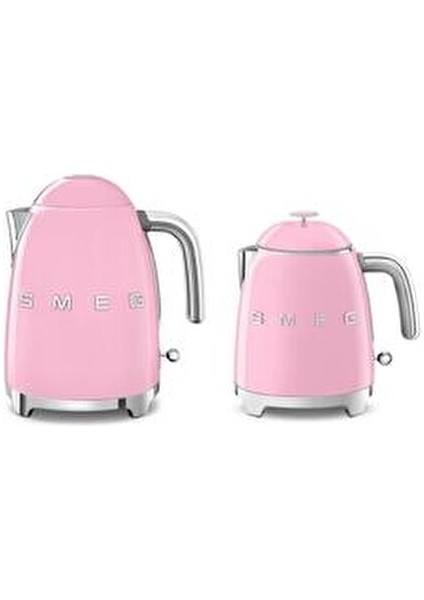 50'S Style Retro Pembe Mini Kettle KLF05PKEU