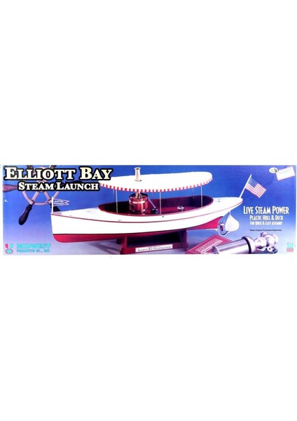 T988 1/25 Ölçek, Elliott Bay Steam LAUNCH-640 Mm.-R/c Buh