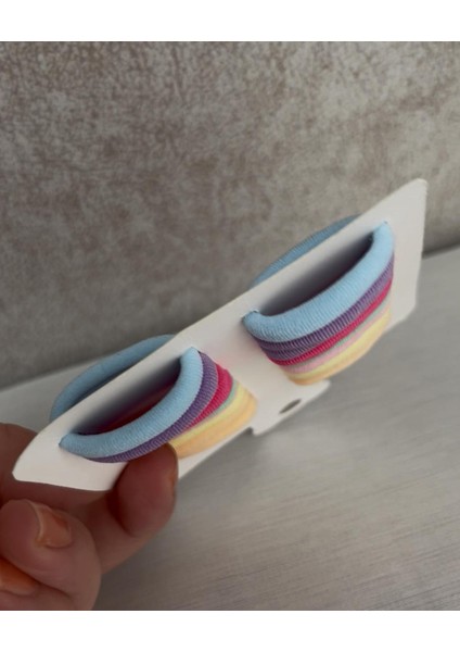 Toka Lastik Renkli 20 Adet Havlu Toka Seti Şık ve Çok Rahat modelleri