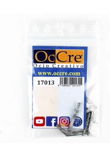 17013 30 Mm.antik Çapa ve Dipçik, Zamak, 2 Adet fiyatları