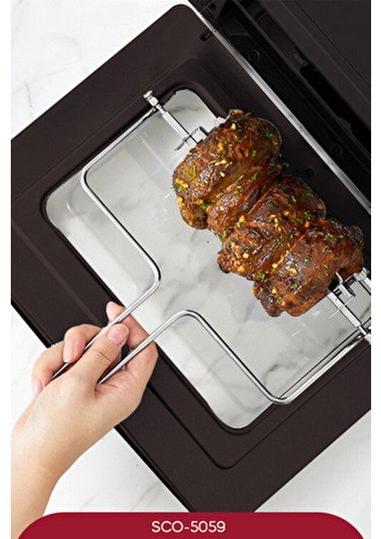 SCO - 5059 Airfryer Fırın XXXL