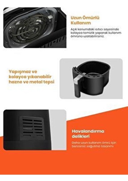 GM-7478 Porto Airfryer