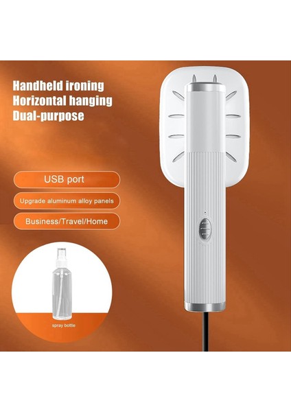 Taşınabilir Mini Ütüleme Makinesi Döndürülebilir Elle Taşınabilir Çok Fonksiyonlu Buhar Demir Desteği Kuru ve Islak Ütü (Yurt Dışından) modelleri