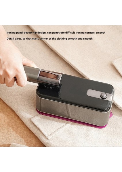 Taşınabilir Elle Taşınır Demir Islak ve Kuru Küçük Katlanır Buharlı Elektrikli Demir Ev Giysi Ütü Makinesi Ab Fiş (Yurt Dışından)