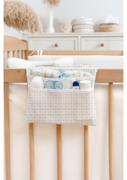 Anne Bebek Bakım Çantası Yenidoğan Alt Açma Değiştirme Düzenleyici Çantası Organizer Solid Bej modelleri