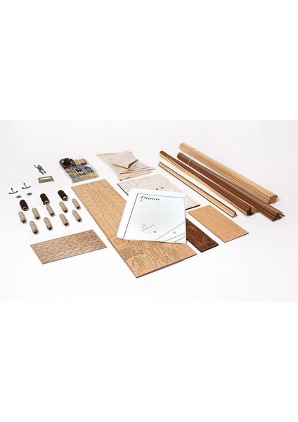 14001 1/85 Ölçek, Diana, 85 Cm. Yelkenli Ispanyol Firkateyni, Ahşap Model Kiti fırsatları