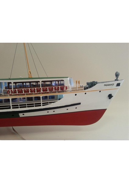 Türk Model 1/87 141 Paşabahçe Yolcu Vapuru, 86 Cm. Ahşap Model Kiti fiyatları