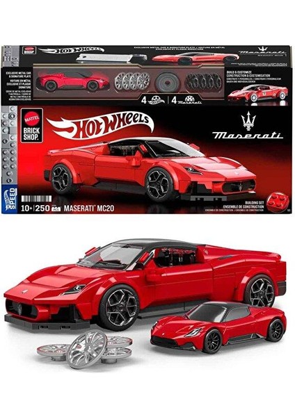 Speed Serisi Maserati MC20 Araba 250 Parça Yapım Seti JFR90 fiyatları