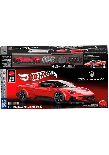 Speed Serisi Maserati MC20 Araba 250 Parça Yapım Seti JFR90 modelleri