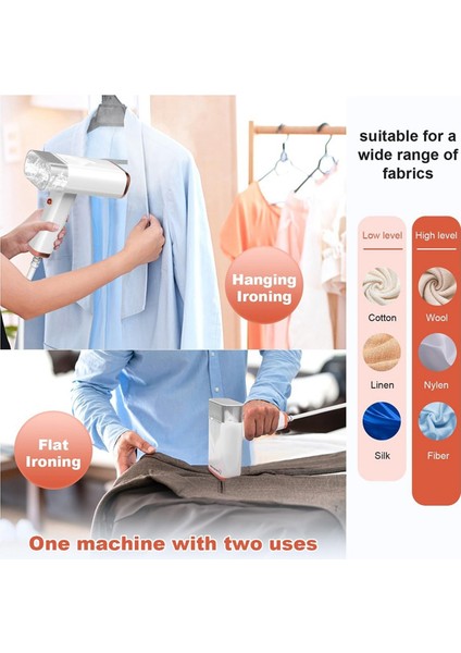 Katlanabilir Elle Buhar Demir 1000W 20S Hızlı Isıtma Taşınabilir Buhar Demir Buhar Demir Kumaş Çıkartma Eu Fiş (Yurt Dışından) fırsatları